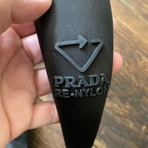 PRADA Re-Nylon HEADBAND NEW in Bag. LIMITED. Very Royal. - Picture 3 of 10